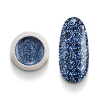 Cg210 Blu Flakes Gel Uv Led Occhi di gatto per laccature su Gel e Acrigel