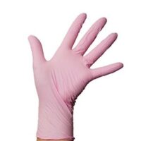 Guanti Pink Rose latex free taglia M