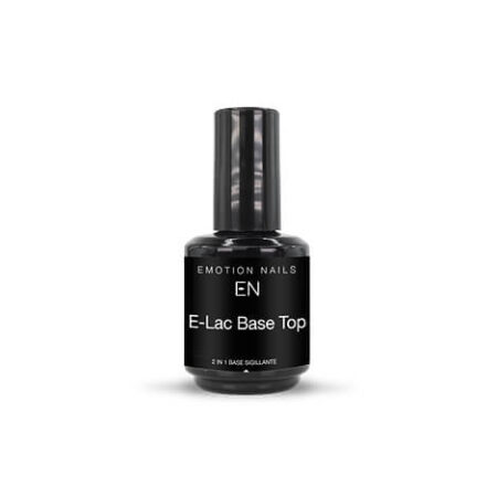 E-Lac Base/Top prodotto unico che funge sia da base che da sigillante per smalto  semipermanente Emotion Lac