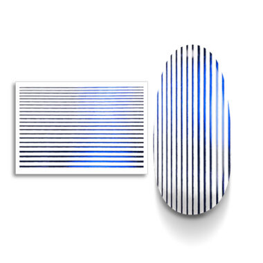 Strisce decorative Blu