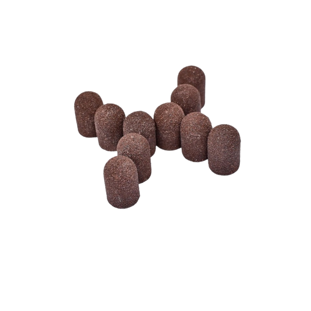 Cappucci 13 mm fresa - pedicure - grit 100