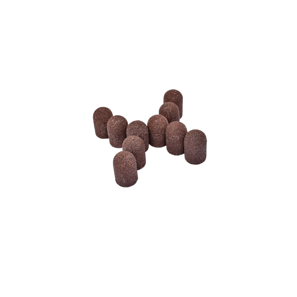 Cappucci 7 mm fresa - pedicure - grit 100