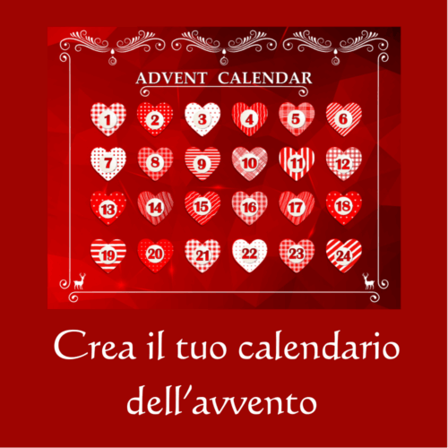 Calendario Avvento Personalizzato
